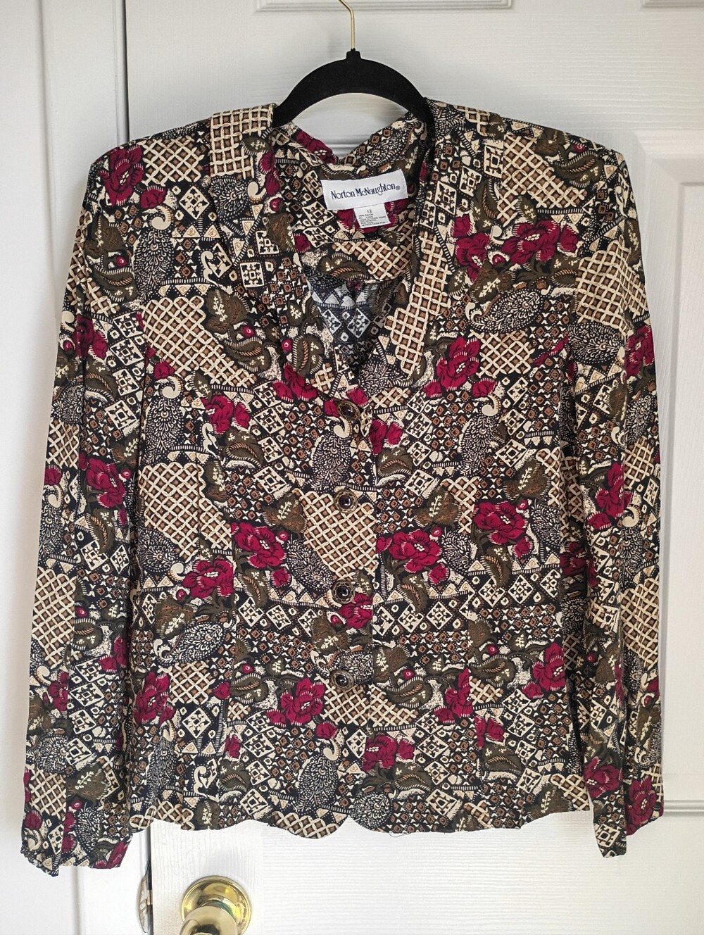 Norton McNaughton Shacket Vintage